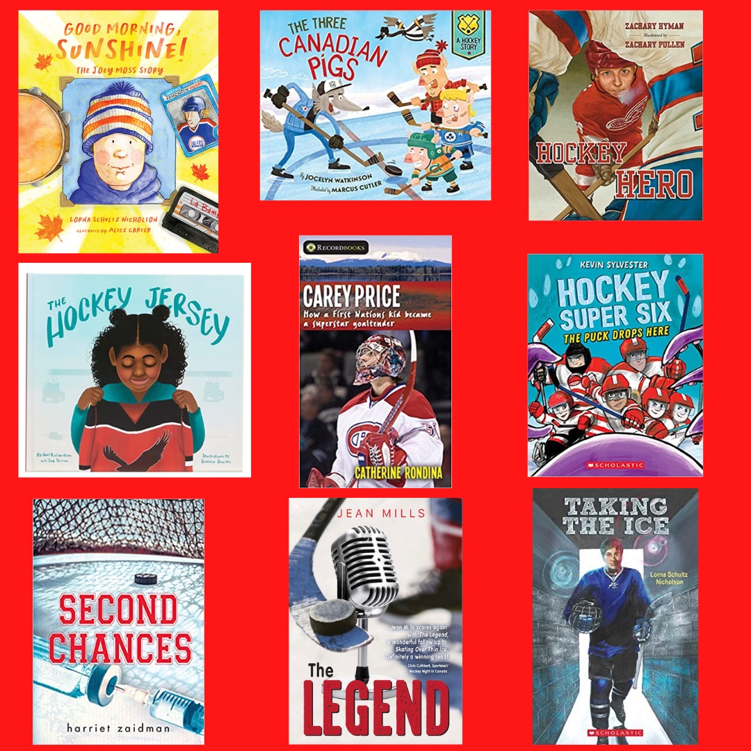 It's #HockeyDay in #Canada so go read a 🇨🇦 #kidlit book: Special people, diversity, mental health, history, one by an #NHL star (looking at you @ZachHyman) and one that features a broadcaster who might or might not be The Legend @SNkylebukauskas @Sportsnet #HockeyIsForEveryone