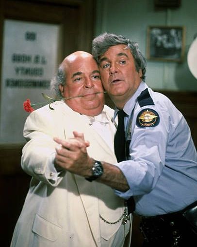 Laurel and Hardy. Abbott and Costello. Booke and Best. ❤ #dukesofhazzard #sorrellbooke #jamesbest #bosshogg #roscopcoltrane