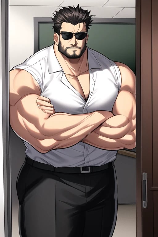 NovaBiotech's tweet photo. This is Javier. He's hot isn't he? Boss says he's the closest thing to a success #ProjectHeraclesPV has had. I'm trying to get him to pay attention to me but Boss says I need to focus on my job more... ~ Blair https://t.co/se3OnLAaY4