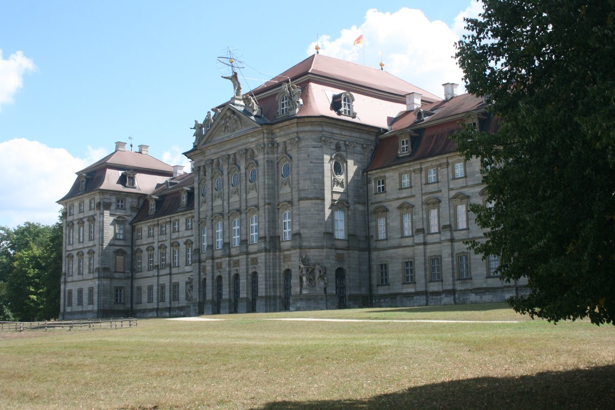 An incident at Schloss Weissenstein. Continued at: macdonogh.co.uk/blog.htm #travel #Bamberg #ETAHoffmann