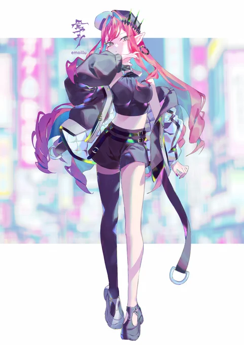 私服で街に繰り出すバーヴァンシー(トリ子)#FGO 