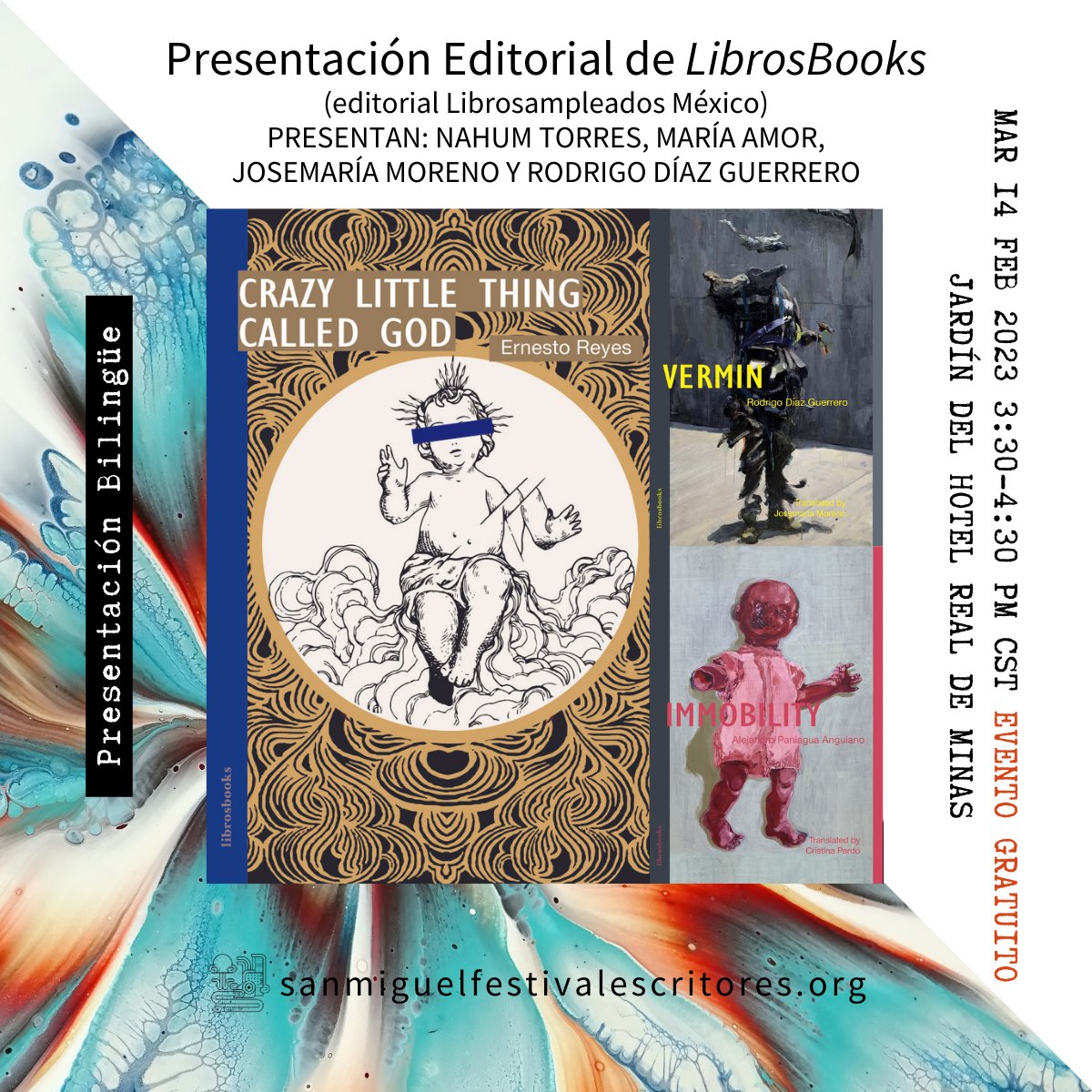 Literatura_Fest's tweet photo. Evento gratuito. Entérate en: https://t.co/Gd2Cr0PlW6 https://t.co/lkYWFplNwg