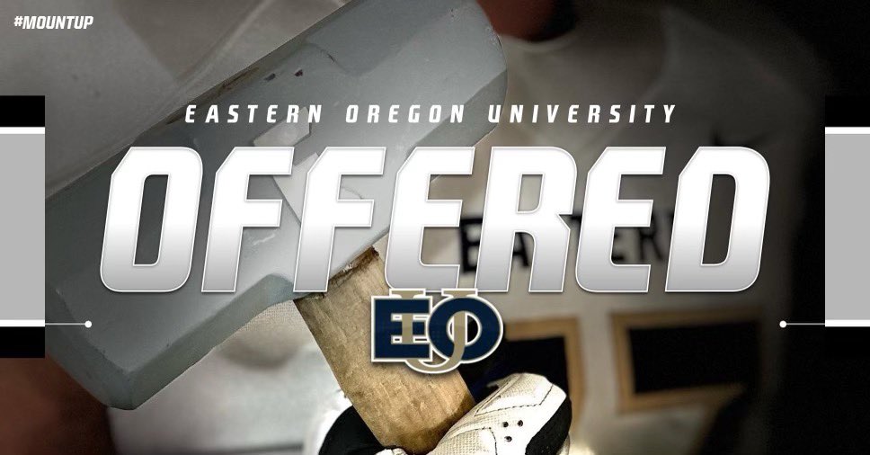 After a great visit with <a href="/EouFootball/">EOU Football</a> I’m thankful and excited to announce that I have received my 3rd offer to continue my athletic and academic career! Thank you to <a href="/CoachTaylorEOU/">Coach Solo Taylor</a> and the rest of the staff for having me out!! #mountup