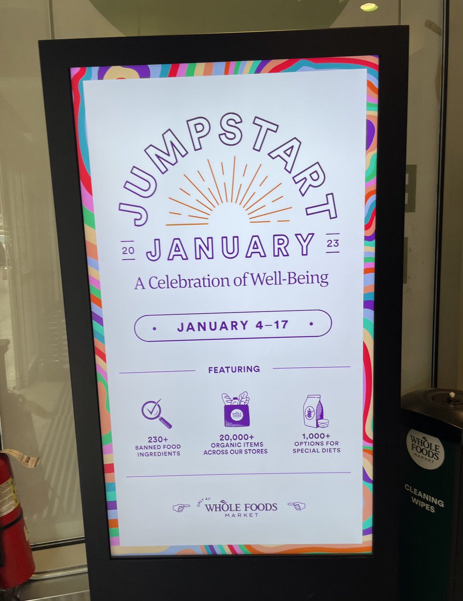 thebabyoracle's tweet photo. Hmmmm @WholeFoods veryyyy interesting. I might have to start trademarking these things. Please give the Baby Oracle his proper credit next time!! #JumpstartJanuary ❄️ #Trendsetter #HowIsTheBabyOracleNotViral https://t.co/q7vrpepQvE