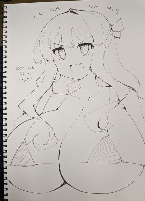 去年のスケブ長波サマ 