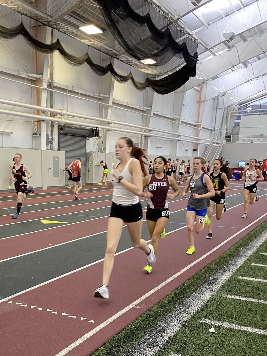 Another indoor meet…another huge PR for <a href="/lexi_ohler/">Lexi Ohler</a>! Just ran the 3200 in 11:50 to finish 5th at  Youngstown State. Great job, girl!