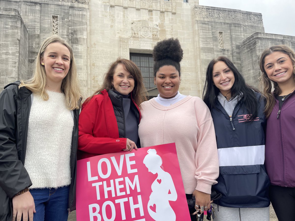 Showing up for women & babies! #lovethemboth