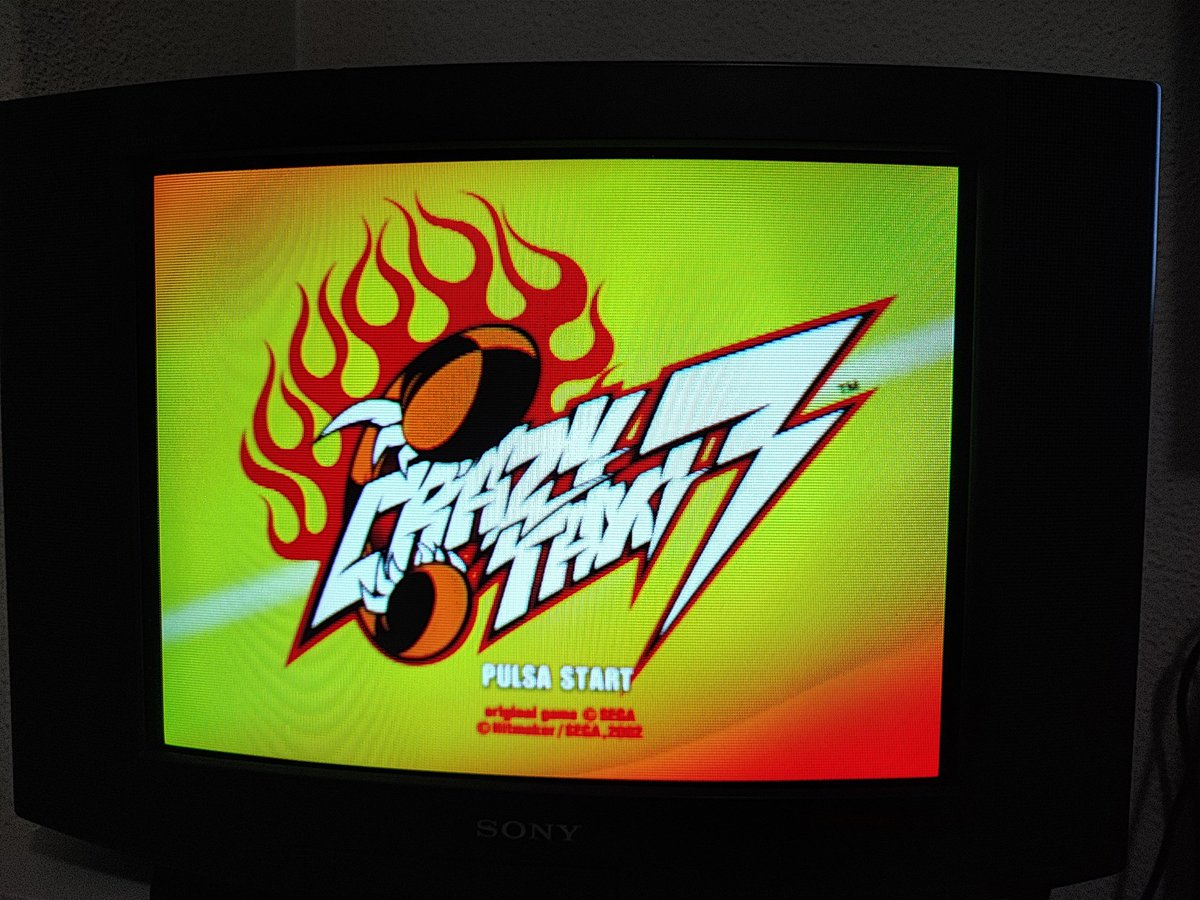 Arkretro_'s tweet photo. Para no perder la costumbre, crazy taxi 3 de PC...en CRT
#gbscontrol #sega #crt https://t.co/U2sYfozMk8