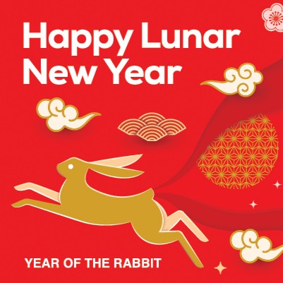 Wishing all our students, agents and community who celebrate a happy Lunar New Year! May the Year of the Rabbit bring you good fortune, health, wealth, and wisdom.

#internationalstudents #studyabroad