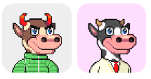 bbjsol's tweet photo. Things I do not do. Fade @UdderChaosSOL so when I saw Pixel Udders I threw some hard earned milk into it.

Minted these beauties, was only 160 left when I last looked. 

Mint live: 9PM UTC
Cost: 7,500 MILK
Mint link: https://t.co/JAy0NyvPQM https://t.co/N1pGl0zazd