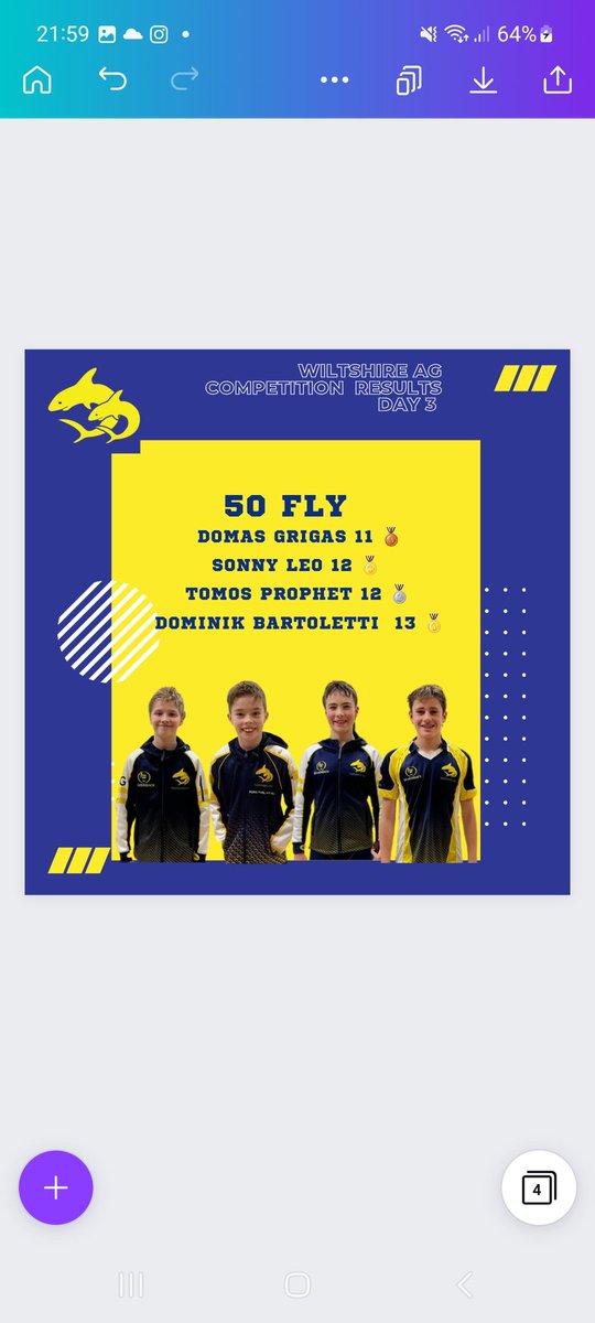 Tigersharks_ASC's tweet photo. Day 3️⃣ 

With just the LD events to go, today was the final day of the @WiltsASA AG Competition. 

Fabulous swims from all our 10 -13 year olds. Many PBs smashed 🥊💦

Congratulations to our medalists ⤵️

#tigersharksasc #countyswimming #counties23 #agswimming #medalists #pbs https://t.co/uiCTPSfhE2