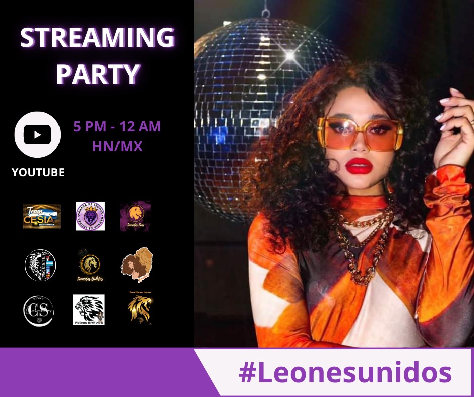 CesiaSupremacy's tweet photo. Hoy tenemos party en Youtube reproducción  masiva, vamos con todo #Leonesunidos @Ame_slz @Andromeda_Ka @BravosFelinos @Cesia_Saenzz @Cesia_updates @CesiaBroadcast @MANADADELEONXS @Lyonsinternati1 @BravosFelinos @CLeonxs_ElSalv @leonxs_usa @leoncitos_Saenz @cesiandromeda https://t.co/5FYulbJMNd