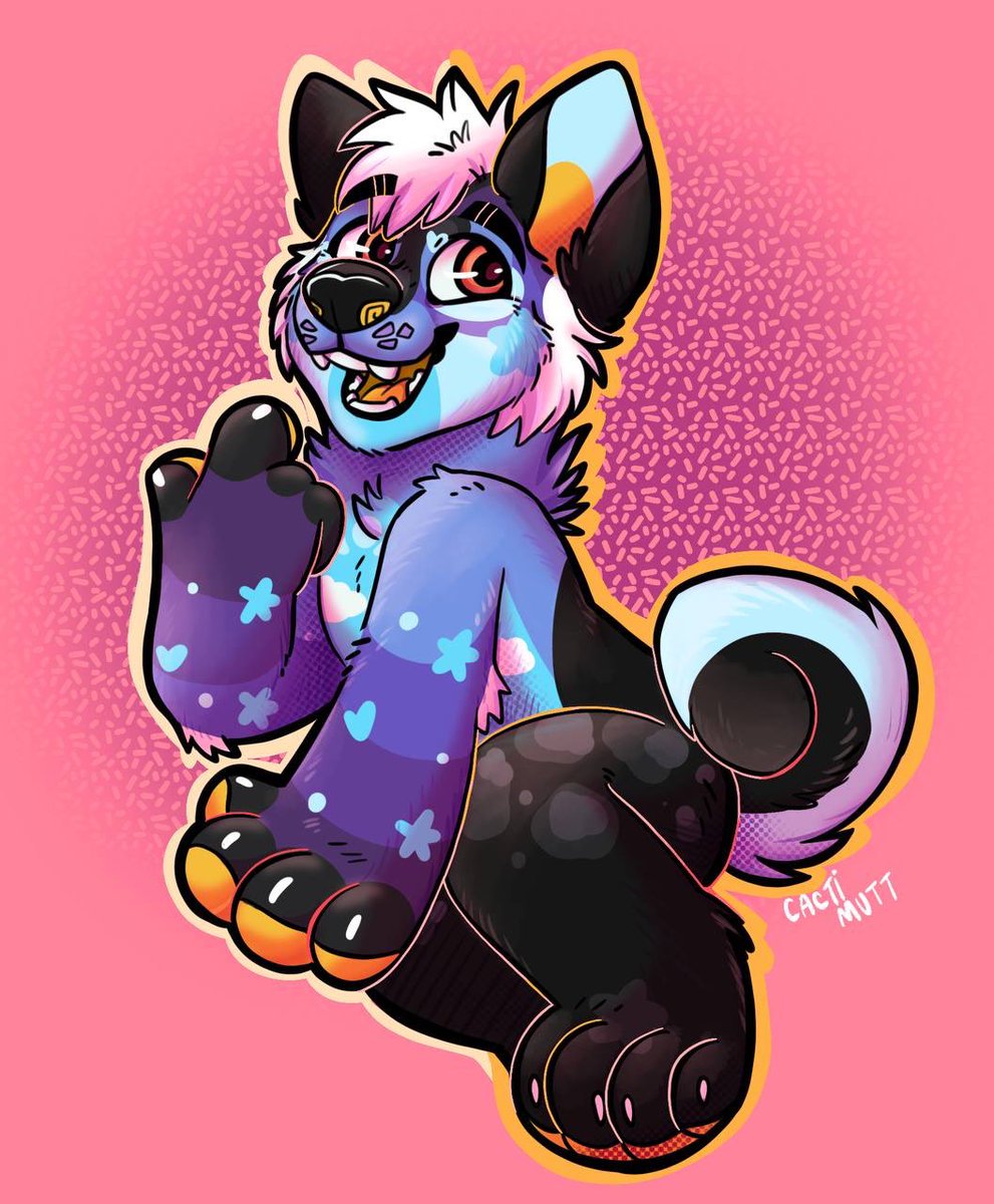 CactiMutt's tweet photo. Hey! You can call me Cacti/Kae! I'm a nonbinary fella who likes to draw and make fursuits!

💗partner is @mangle_arts
💗They/Them pronouns 
💗Sonas are Pebbles and Kenni

Suit/art prices and bases: 
https://t.co/RU8pobjCB3
Suit wip/comm Channel:
https://t.co/lH0j5SLV2G https://t.co/2U81KTGdId