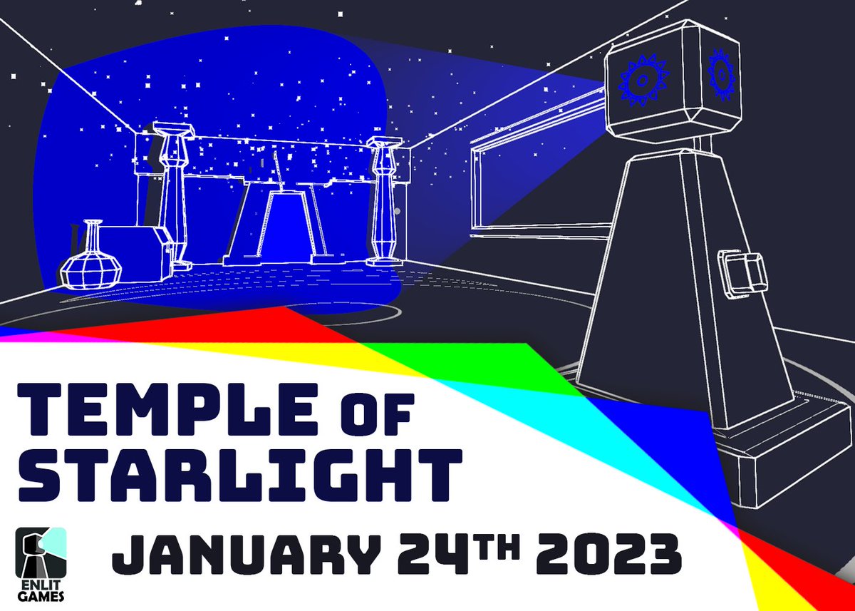EnlitGames's tweet photo. @devsanddorks This #ScreenshotSaturday we'd like to share some great news! We are releasing Temple of Starlight on January 24th, 2023. THAT'S NEXT TUESDAY! This is our last request for you to wishlist our game 👇👇

https://t.co/IqPOsSBa5H

#gamedev #indiegame #indiedev #unity #unity3d https://t.co/CFGsMbKCPs