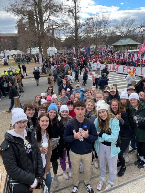 Yesterday, WC participated in the March for Life in our nation’s capital. We’re so proud of our students for using their voices to stand up for the dignity of human life.