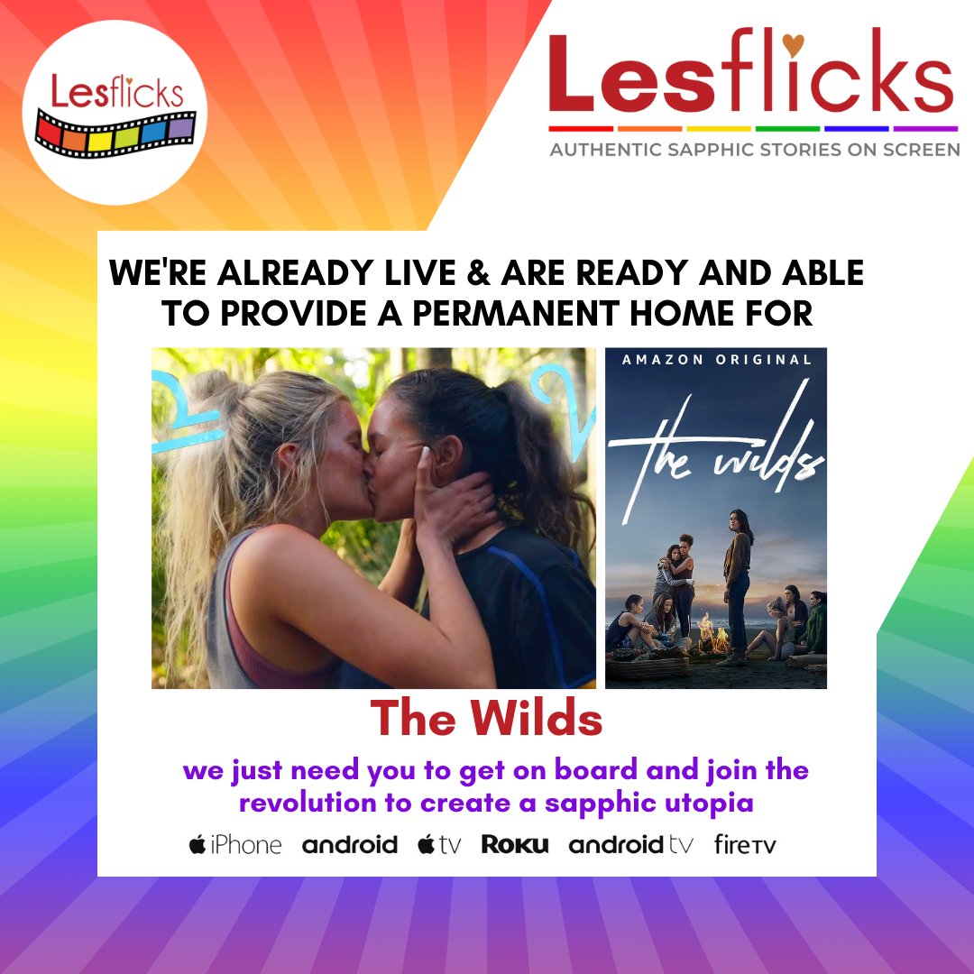 Lesflicks's tweet image. Feeling those #shoni feels today 🥺 This sapphic love story &amp;amp; many others deserved a happy ending. Lesflicks is a place that can save sapphic shows like #TheWilds - but we need your support to make it happen ❤️ Hit RT to amplify #Lesflicks today!