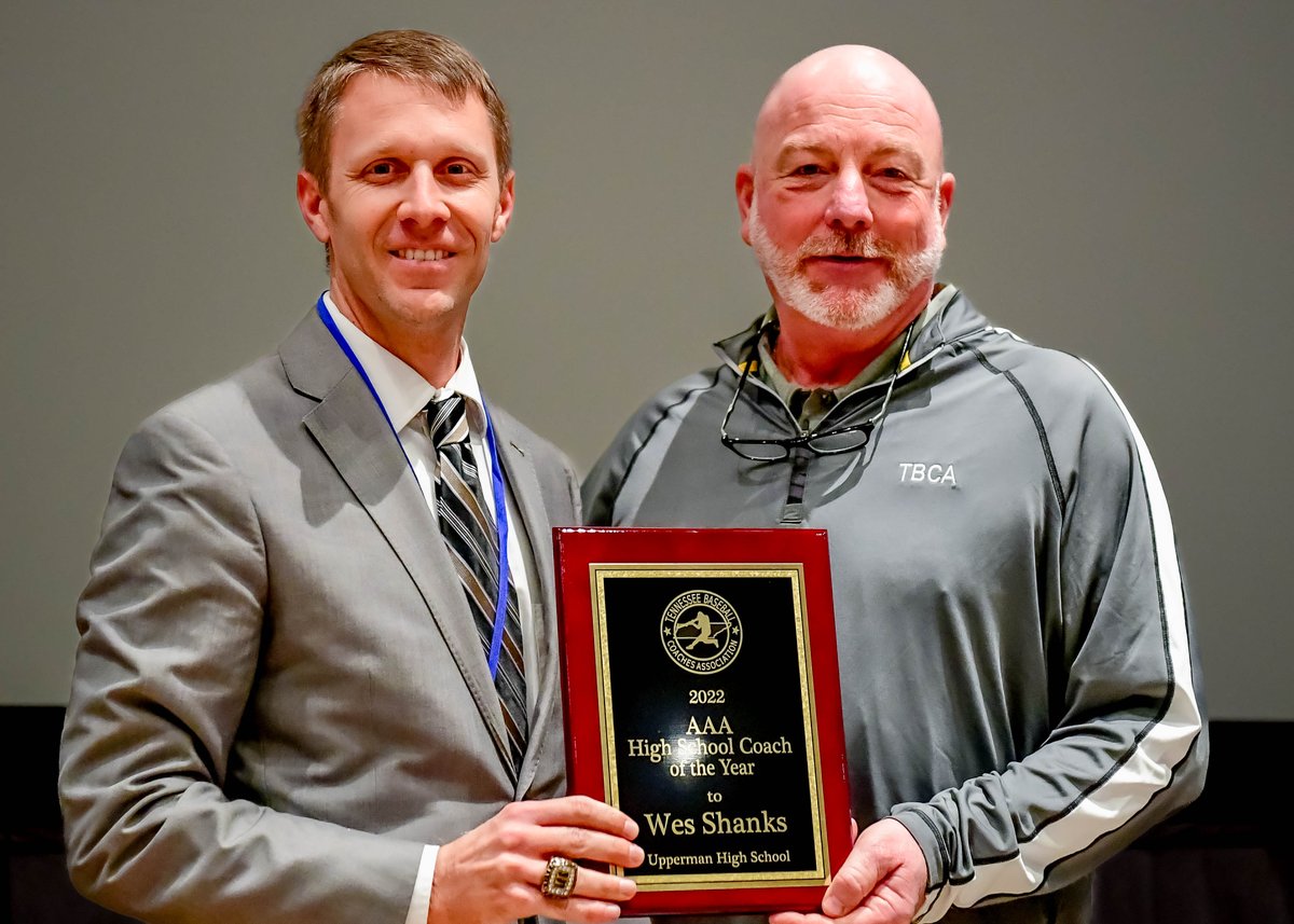 TNBaseballReprt's tweet image. Division 1 HS Coaches of the Year A - AAAA