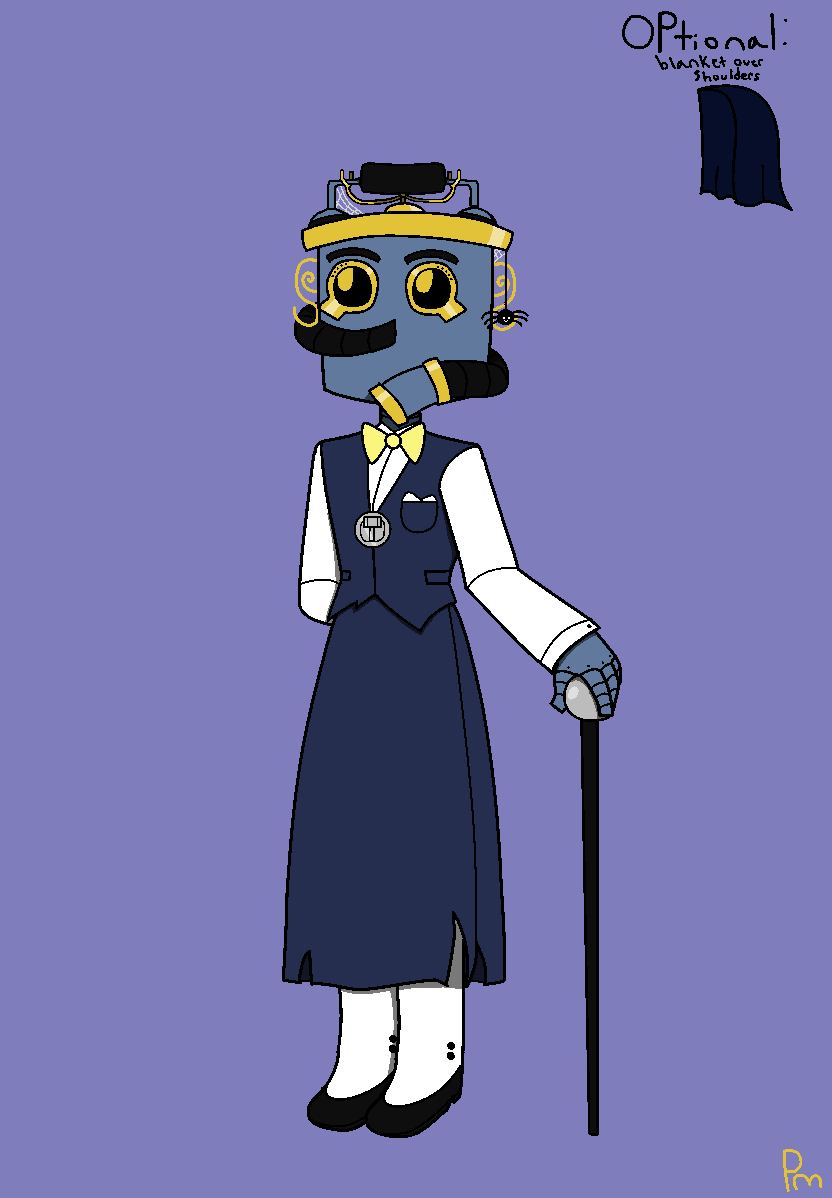 PsychoMuffin8's tweet image. Mouthpiece redesign 
#toontown #mouthpiece