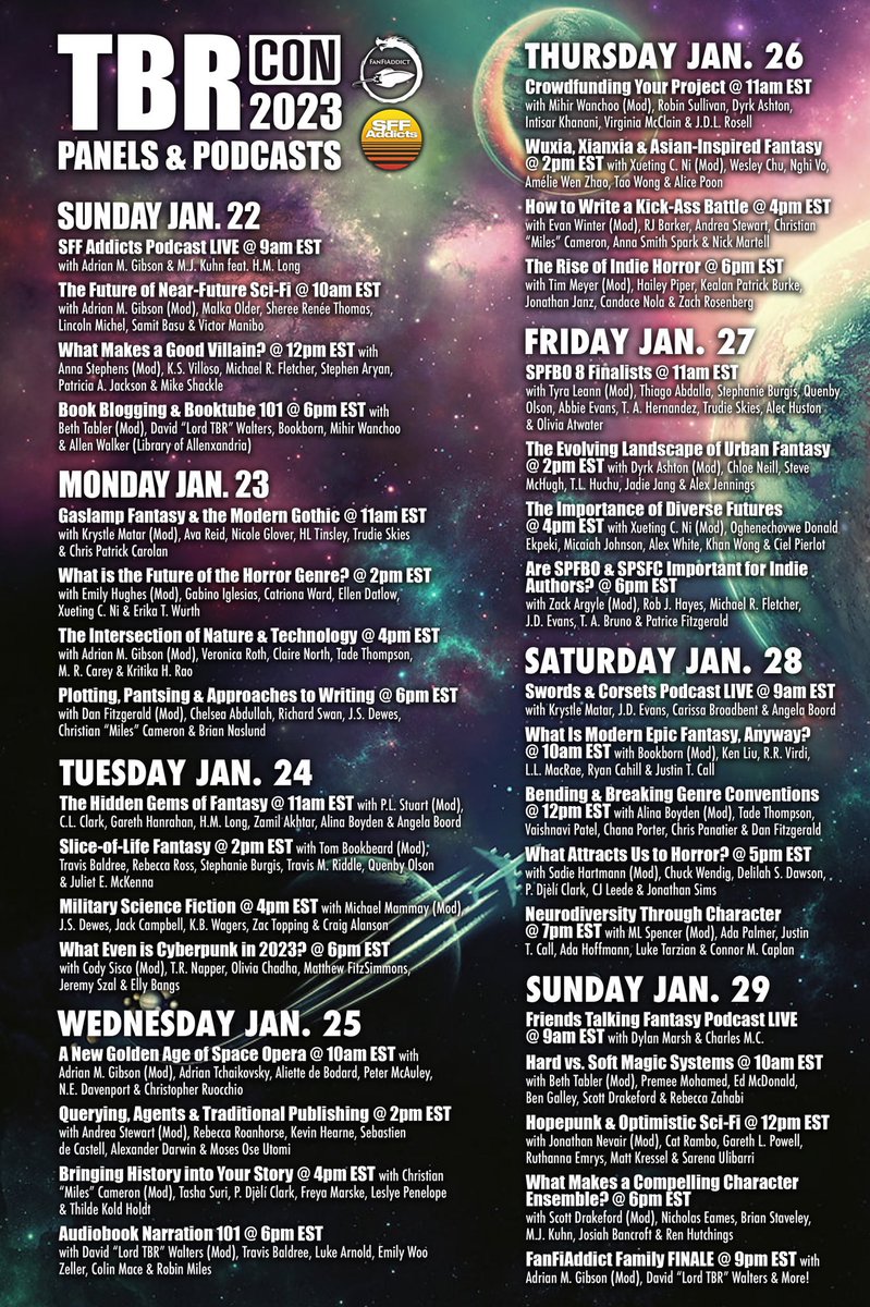 TBR CON 2023 IS COMING 😍! 

We are so proud to be sponsoring such an incredible line up of authors &amp; bloggers and cannot wait for it to start 😍 A huge shout out to all who put this together, they do such an incredible job 💚