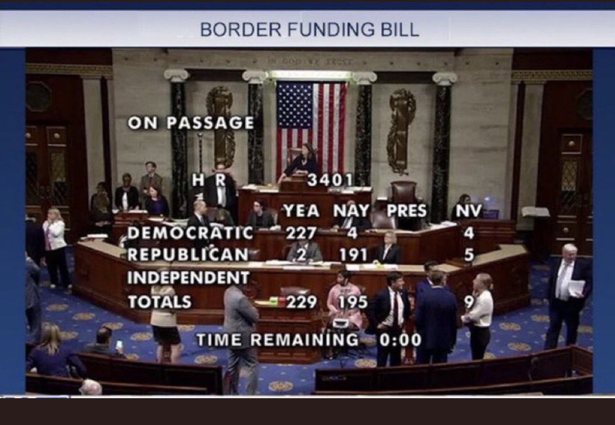 <a href="/RonnyJacksonTX/">Ronny Jackson</a> Well, he got border funding no thanks to you, Ronny. Nothing has gotten better with Republicans have they?
