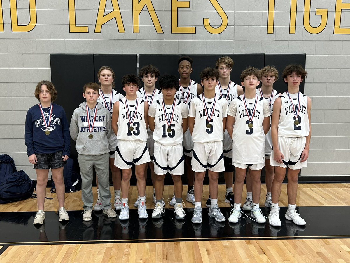 Congratulations to the 8th A team!! They lost their first game and came back to win three in a row!!