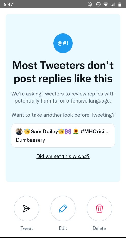 MaddDawgDailey's tweet image. My reply to someone asking their followers what toxic behavior has been normalized by society

Don't fuck with me Twitter.
And where u at with fixing a certain hacking within our community?
Ur only making it harder haha harder on urself