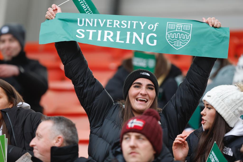 days_scottish's tweet image. Stirling University fans at Dundee United today 

@StirlingUniFC