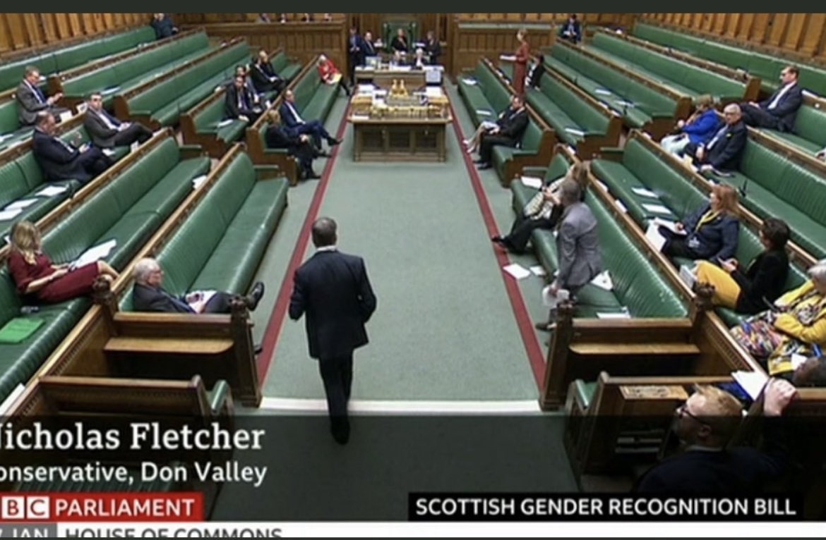 SamanthaTaghoy's tweet photo. Remember when Lloyd Russell-Moyle verbally abused Miriam Cates during her speech on women-only spaces?

After that, he stood in the corner and stared at Ms Cates, then plonked himself next to her on the Tory benches to try and intimidate her.

Unprofessional + downright creepy. https://t.co/VuRNG8Pok7