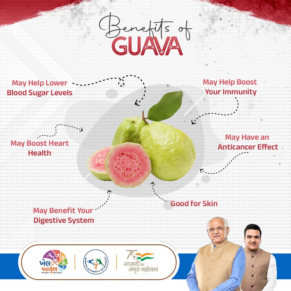 sagofficialpage's tweet photo. Learn with us the key benefits of eating Guava
Here we go...
#Sag #BenefitsofGuava #Tipsoftheday https://t.co/ykuzfPAQbw