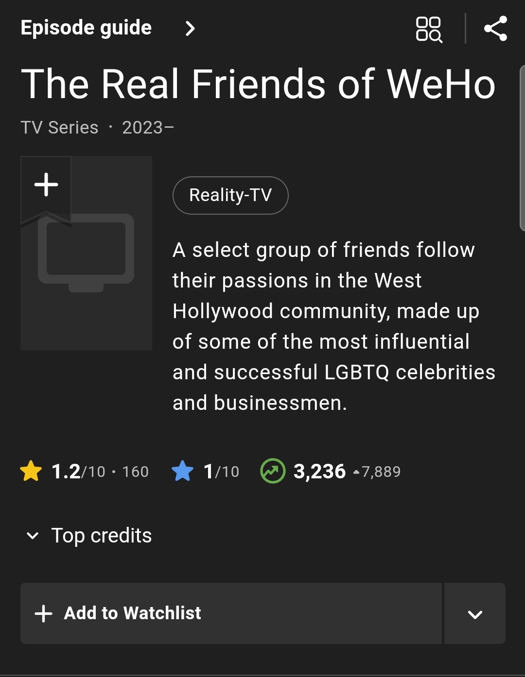 The Real Friends of WeHo - TV Series