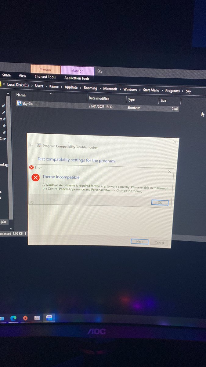 KEANEMUFC_'s tweet image. Anyone how to fix this ?? #winows10 #pcgaming #pcsupport @PCSpecialist @Brparadox @Microsoft365 @ExpertZone @Windows #pchelp