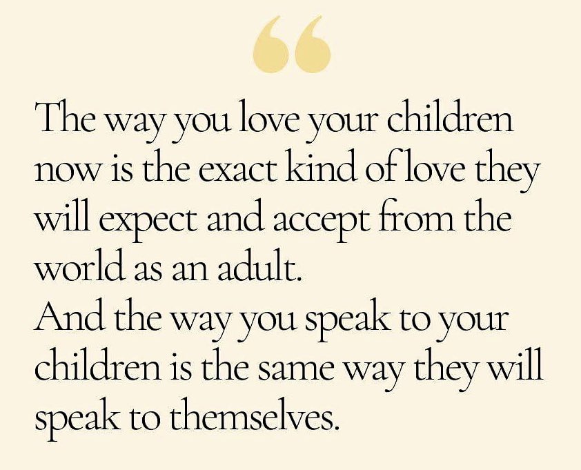Your actions and words set the bar for your children. Act accordingly.