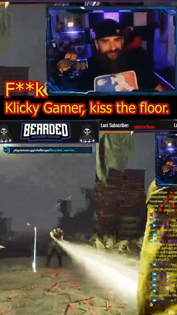 Beardy_LP's tweet photo. Hier mal wieder ein Neues Video Trickster VS Klicky. Gibt nix schlimmeres als Klicker...Die Kiundergartenspieler die das Licht endecken. 😂

#DBD #deadbydaylight #trickster #videogames #klicky #streamer #livestream #twitch #twitchstreamer #youtuber #h… https://t.co/0qe3N5UzAW https://t.co/PDFPtV2ny2
