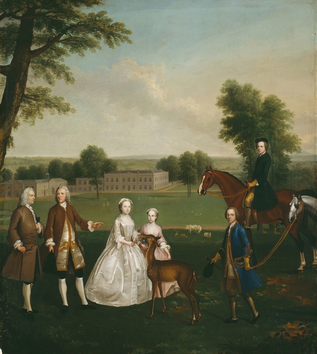 aic_europeanart's tweet photo. Arthur Devis, Thomas Lister and Family at Gisburne Park, 1740 #museumarchive #arthurdevis https://t.co/Y3QHEaaTTE https://t.co/FtPpXYMEo6