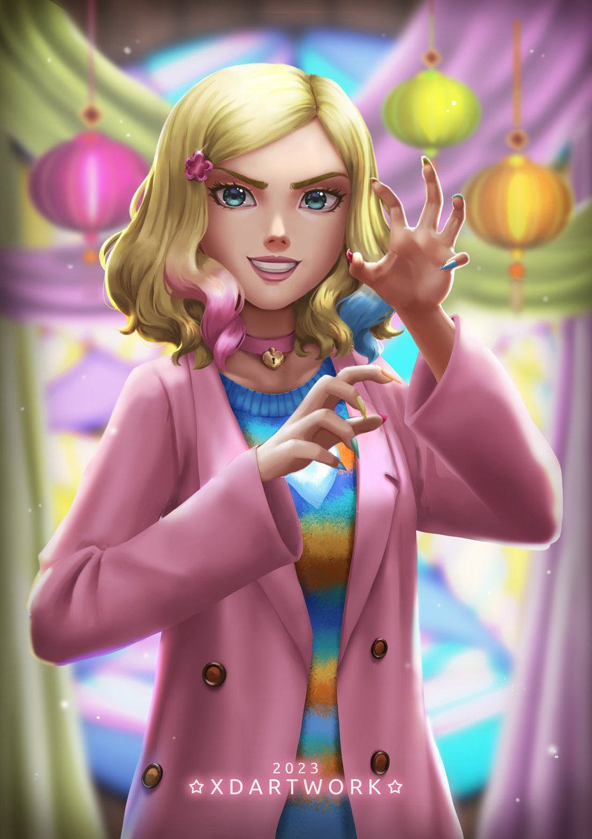 XDartwork's tweet photo. Enid Sinclair from Wednesday!🌈🌸 https://t.co/2IPg0IMYpi