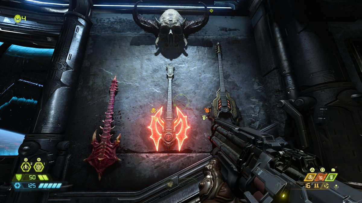Oh o naipe das guitarras do Doomguy....