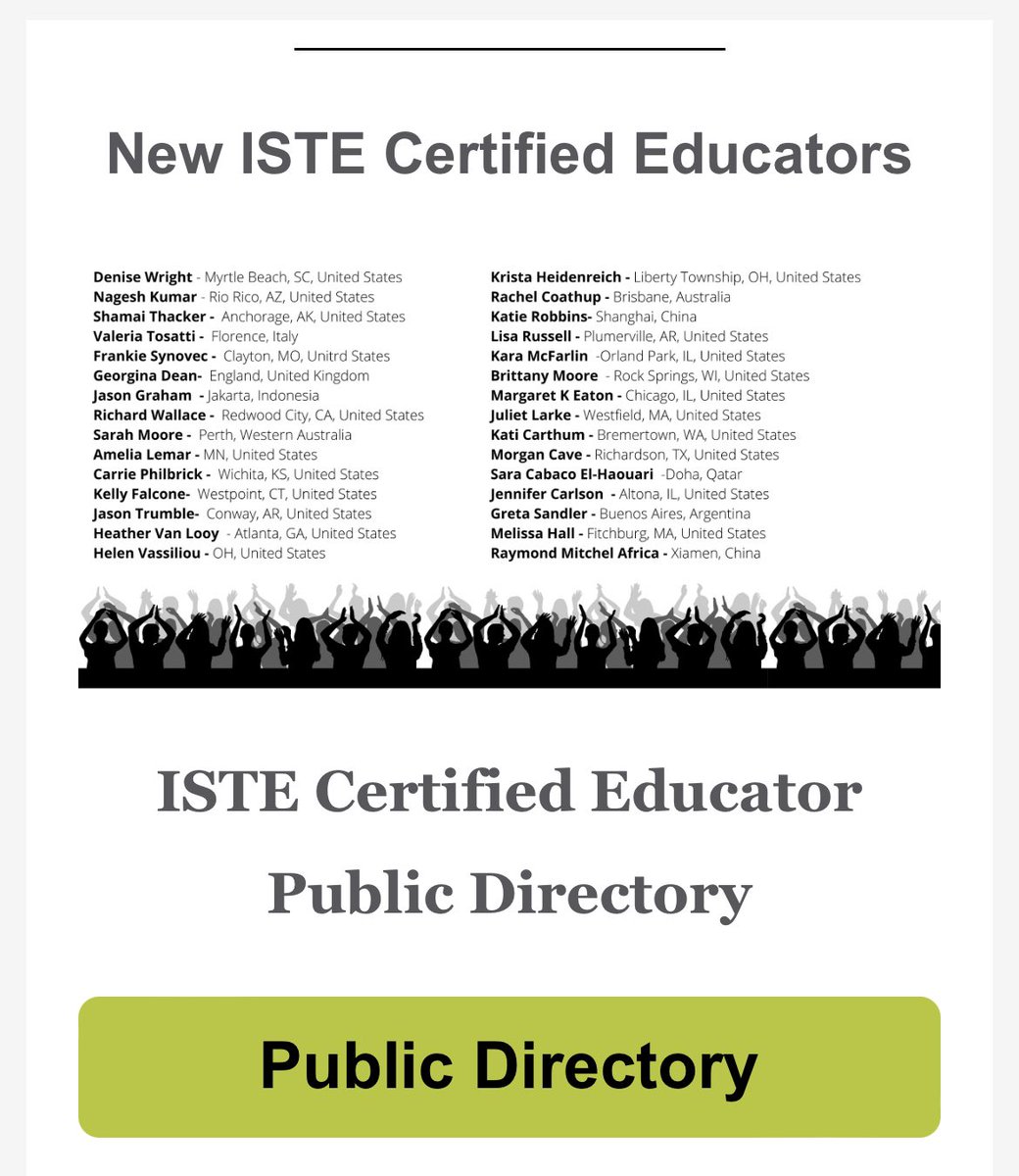 Got certified about two years ago, glad I finally made it into the directory 😂🤷🏻‍♀️👏🏻 #istecert