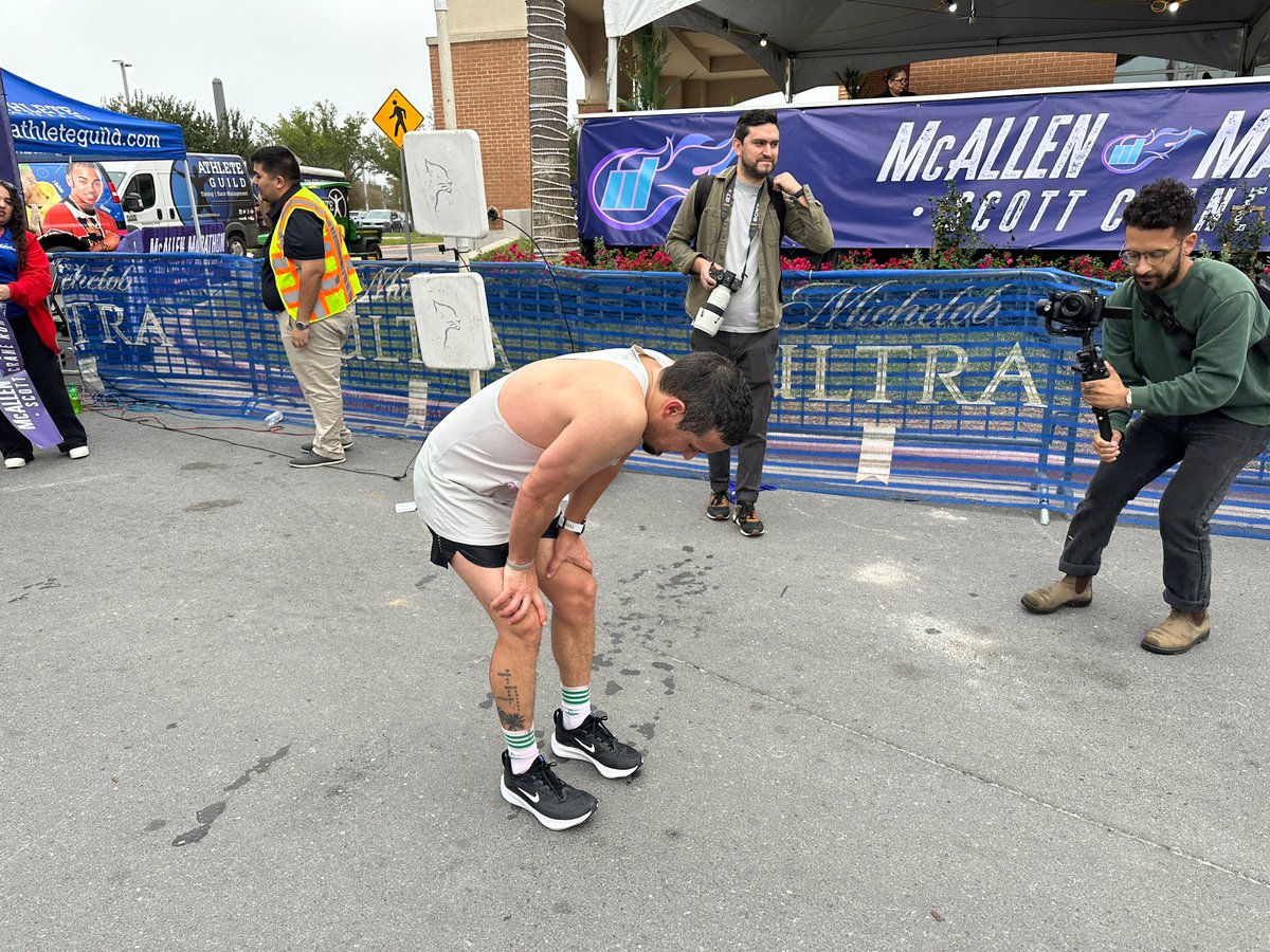 CityofMcAllen's tweet photo. Aaron Arias Navarro from Monterrey takes 1st in the Full Marathon!
Congrats Aaron!! 🥇
#RunMcAllen https://t.co/TbB6O9IxoH