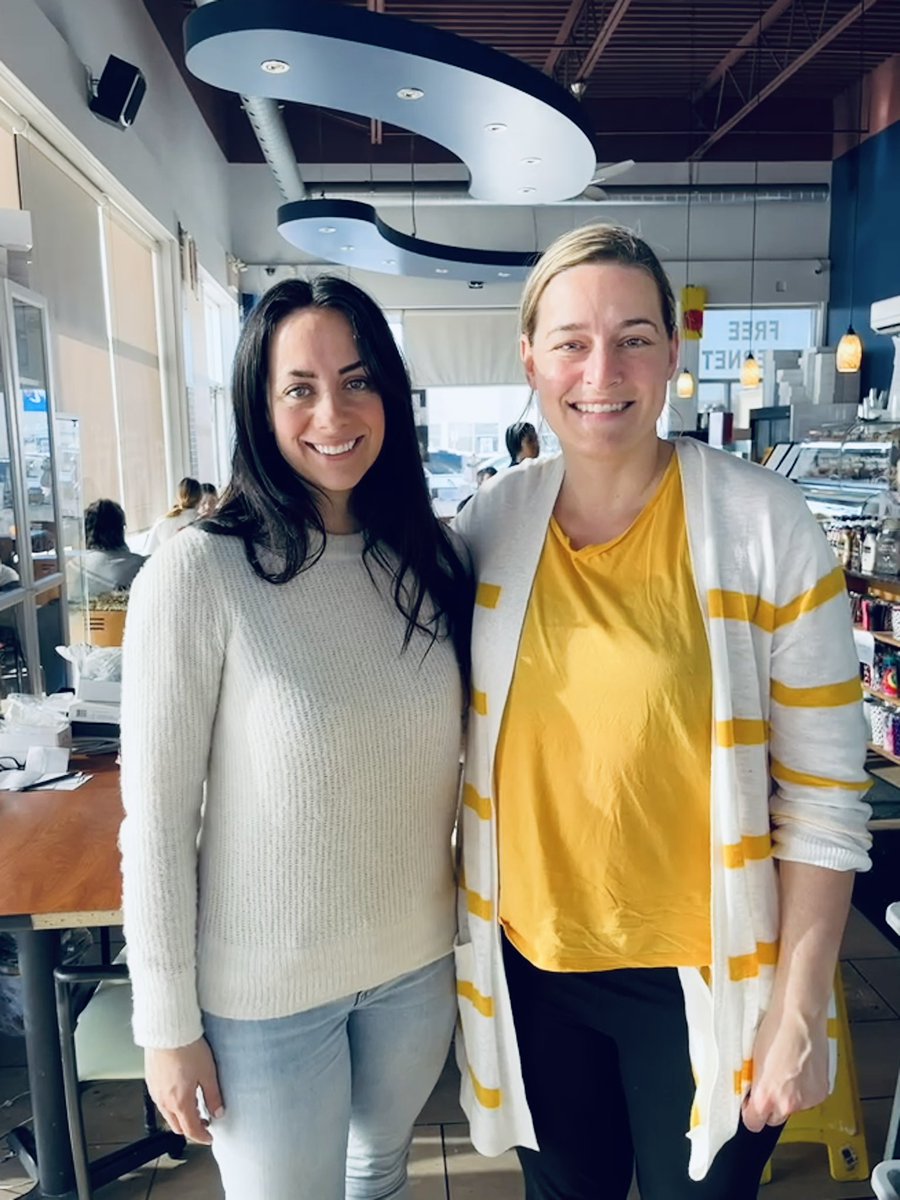 Great meeting with <a href="/PlanteSteph613/">Stéphanie Plante 🇨🇦🇨🇭</a> this morning in #OrléansSouthNavan at <a href="/CafeLatteCino/">Cafe Latte Cino</a>. ☕️ J'adore son initiative de rencontrer tous les conseillers de leur propre quartier pour en savoir plus sur les enjeux de toute la ville !
