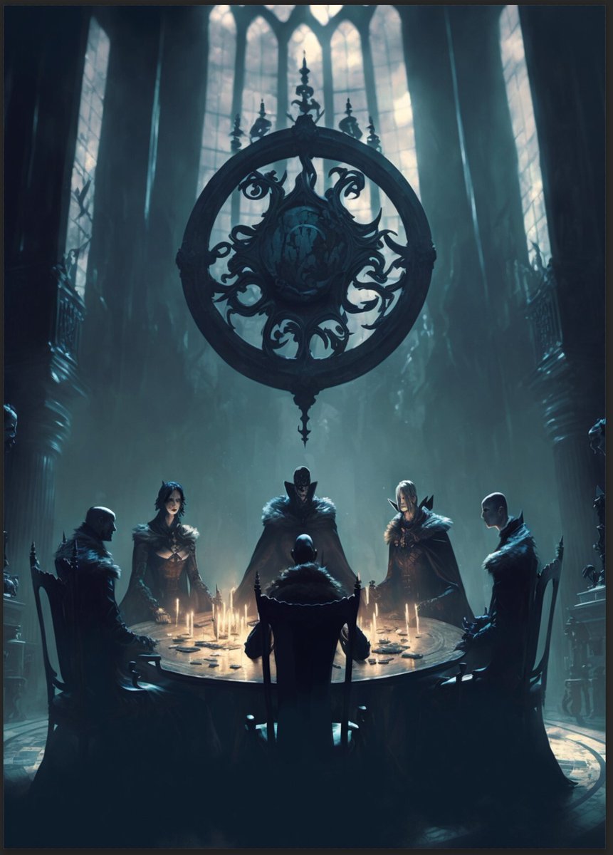 E_R_Donaldson's tweet photo. The Dark Council, the six most powerful vampires on Earth. The Council has one mission: keep vampires' existence a secret from the general human population.  Read more in The Dark Council's Blade from @mythrillfiction 

https://t.co/pziV33giyS https://t.co/tPO5AGLhBb
