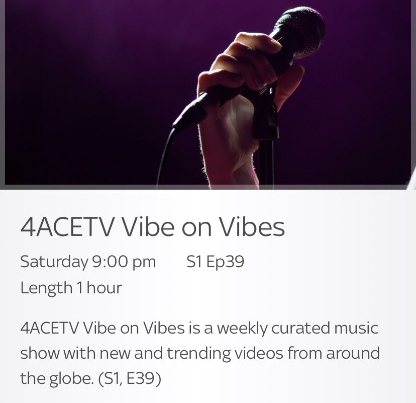 Tune in tonight on Sky CH 186 watch Vibe on vibes #2023goals #January #Uk #music #skytv 9:00pm GMT
