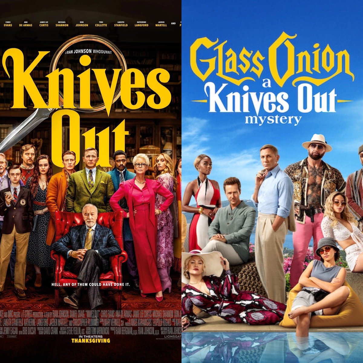 FekkeshFresh's tweet photo. #NowWatching #Firstwatch &amp; a #Doubleplay of Knives Out &amp; Glass Onion.

Bring it on Craig. Excited to finally get round to this! https://t.co/RcLHdj0vcu