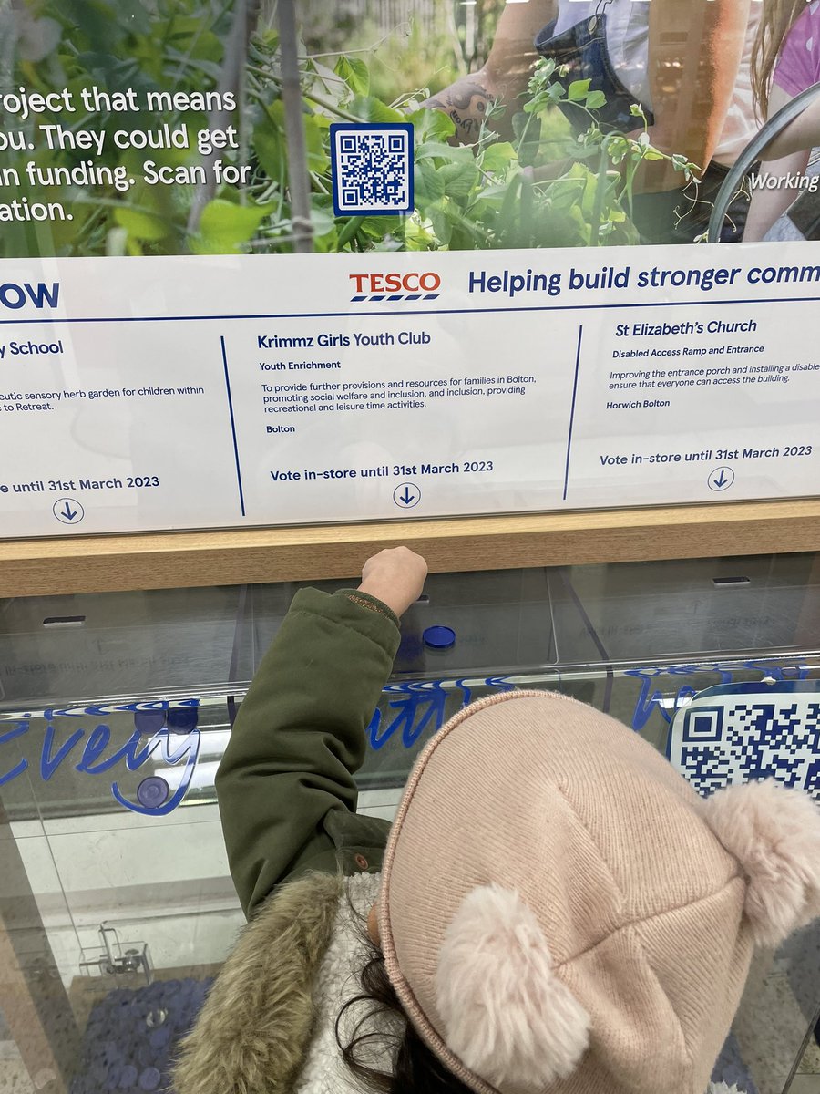 Zahid Patel (@zahidpatel89) on Twitter photo A quick trip to find something random but me and Sofia end up emptying a whole load of coins to vote for <a href="/Krimmzgirls/">KRIMMZ GIRLS YOUTH CLUB</a>
#funding #bolton #communityprojects A quick trip to find something random but me and Sofia end up emptying a whole load of coins to vote for <a href="/Krimmzgirls/">KRIMMZ GIRLS YOUTH CLUB</a>
#funding #bolton #communityprojects