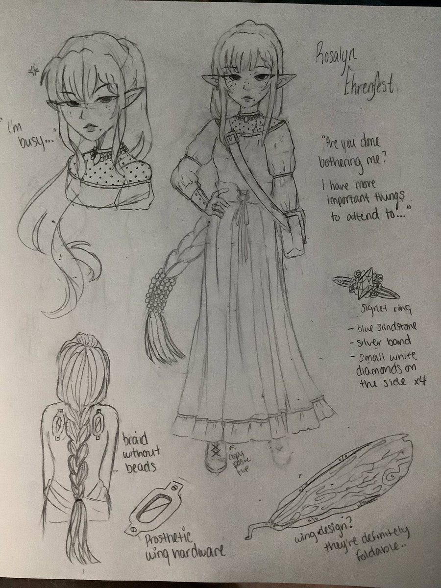 SortaFriendly's tweet photo. I can’t wait to made the digital version of this 🤩
This is Rosalyn Ehrenfest, they’re a faerie artificer who will be attending Strixhaven in the Prismari college
•
#dungeonsanddragons #strixhaven #DnD #dnd5e #originalcharacter #sortafriendlyart https://t.co/BzOFkJyZ4t