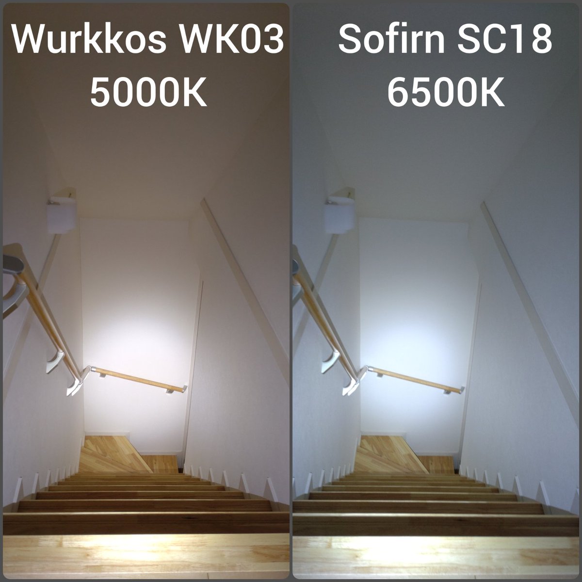 RyXJSg8V1eZ7mfP's tweet image. Wurkkos WK03 5000K
Sofirn SC18 6500K

どうみてもそっくりな２機種を並べてみました(笑

ボディのローレットの造形が違う以外はほぼ同じ。

基盤にはどちらも『WK03』の文字が…。

２社の関係は知りませんがボディ造形の選択肢の幅が広がったと考えるとお得ですね(笑

#Wurkkos
#WK03
#Sofirn
#SC18