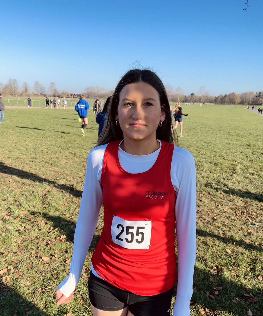 We are very proud of Charlotte who competed at the Berkshire Schools Cross Country Championships today. A really strong performance in her first year as an U17 #sgacapable #sgaconfident
