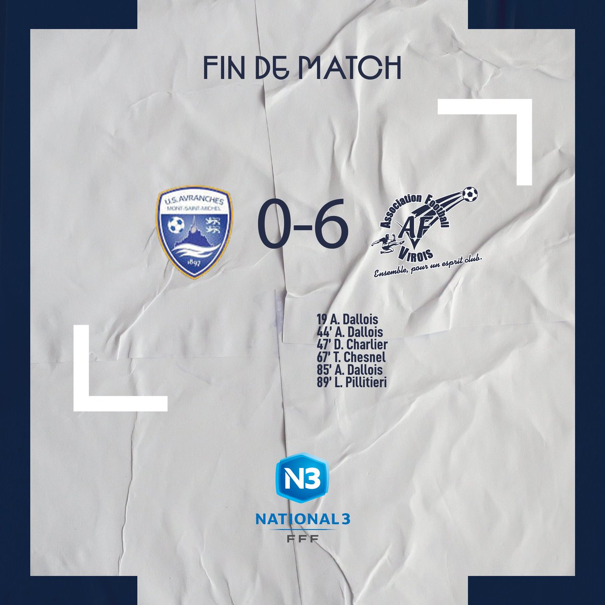 ✅ 𝗟𝗲𝘀 𝟯𝗽𝘁𝘀 𝗽𝗼𝘂𝗿 𝗻𝗼𝘀 𝗩𝗶𝗿𝗼𝗶𝘀 !

#TeamAFV #USAAFV #N3Normandie