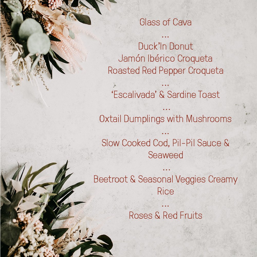 Ready for Valentine's day?😍

Our Head Chef has created a special menu for you to come and celebrate with us. 

Book now via: bit.ly/3dWm1xt