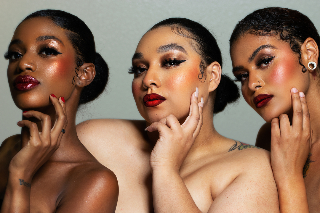 aevabeautyllc's tweet photo. Blush can be a great way to enhance the natural beauty of Black women. One of the main benefits of blush is that it can add color and definition to the cheeks, which creates a radiant appearance. ✨

Our Ruby Blush is an inclusive option that achieve a natural-looking flush that https://t.co/TV1xXxifdy