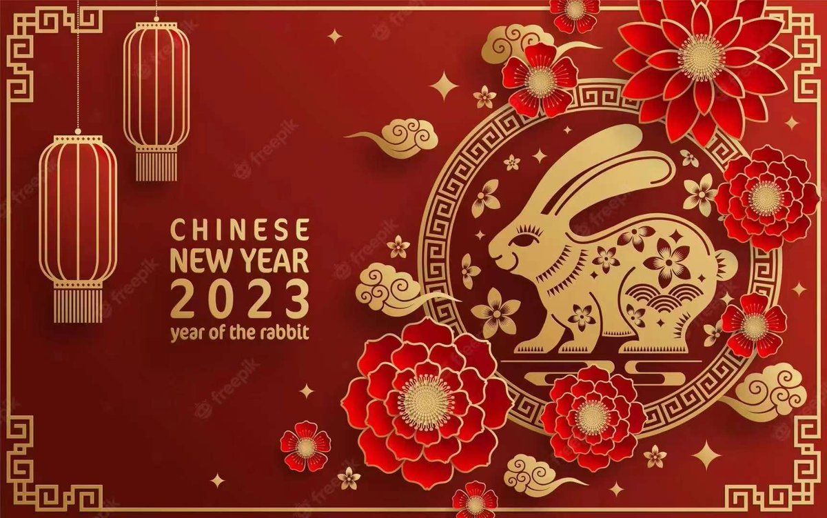 Dr_Iftiii's tweet photo. 中国新年快乐🎉🎇🎆
@JiRongMFA 
#新年快乐 #2023NewYear #RABBIT2023 #HappyChineseNewYear2023 https://t.co/078DMY2SJl